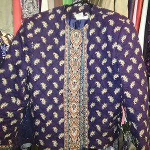 Vera Bradley Quilted Jacket sz Med